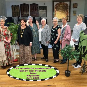 Kaysuells fashion show at Rosewood Women's Group